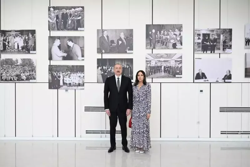 Prezidentlə xanımı Ağdam Muğam Mərkəzinin açılışında - Fotolar