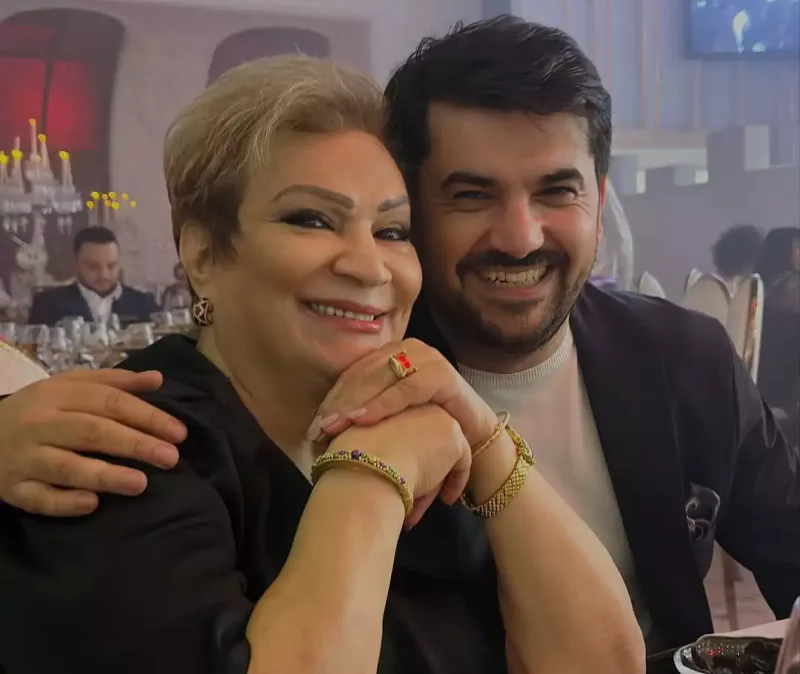 Elşəndən Afaq Bəşirqızı ilə foto