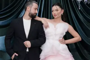 Nəcibə nişanlısı ilə paylaşım etdi