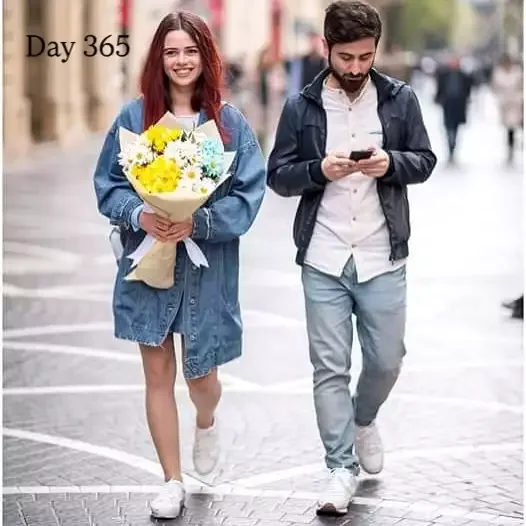 Nəcibə nişanlısı ilə paylaşım etdi