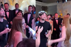 Nigarla Eldar Adnan və həyat yoldaşı ilə