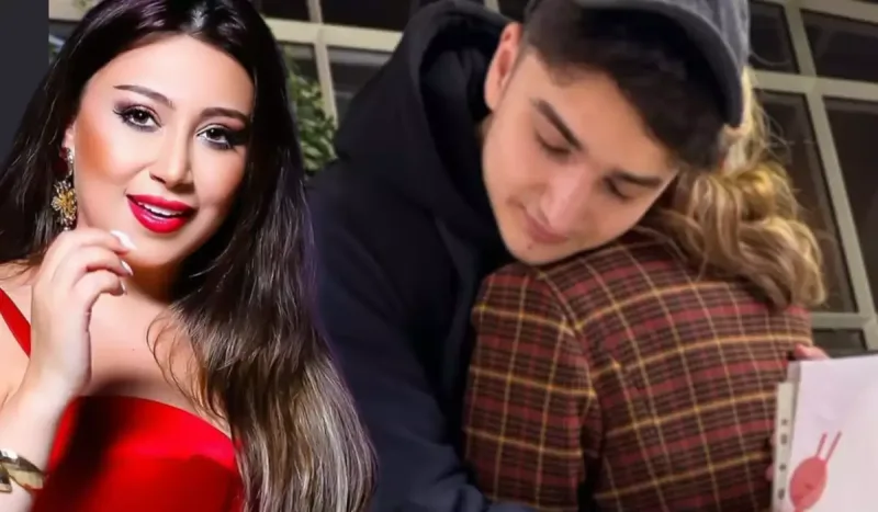 Damladan oğlu ilə paylaşım