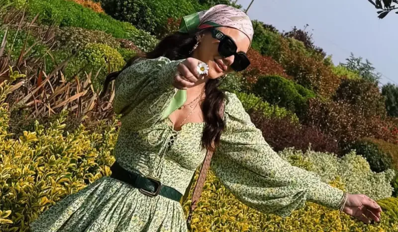 Ayseldən yaşıl fotolar…