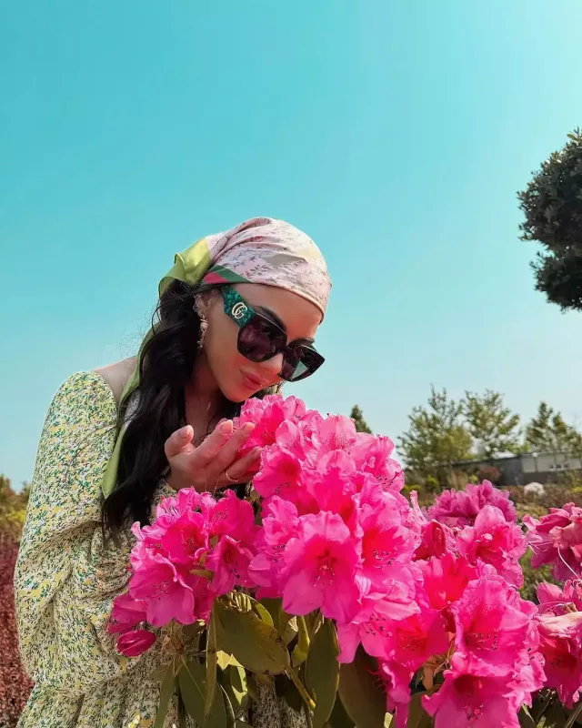 Ayseldən yaşıl fotolar…