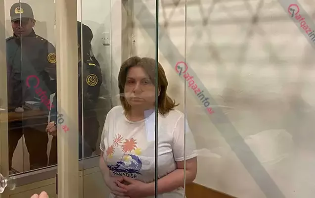 “Kabab da yeyə bilmirəm” - İlhamə Elşadqızının məhkəmədən videosu