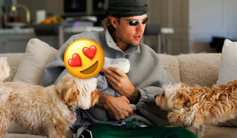 Castin oğlu ilə...