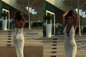 Pərvinin Dubaydan istirahət videosu…