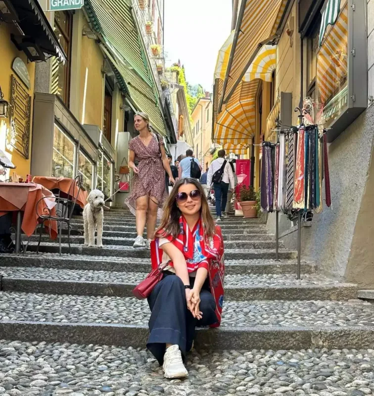 Sevda ilə əri İtaliyada