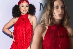 Serenayla Mehin eyni libasda!