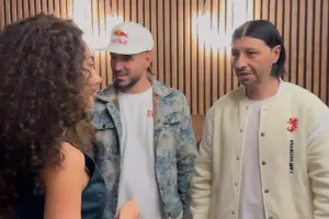 Mehin dünya ulduzu ilə bir arada