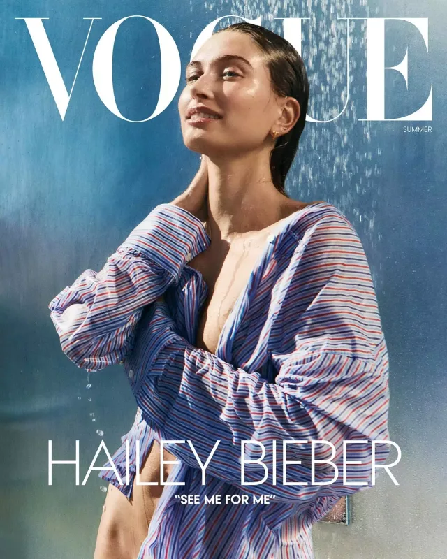 Heyli Biber ilk dəfə təkbaşına “Vogue”da!