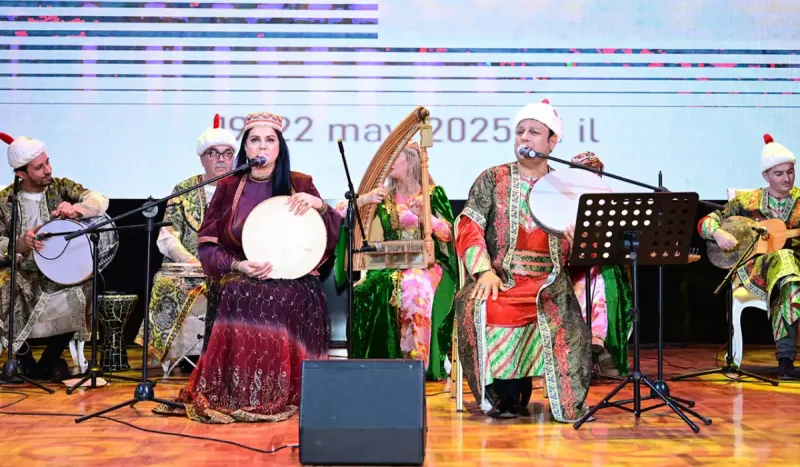 Tacikistanda Azərbaycan Qədim Musiqi Alətləri Ansamblının konserti böyük coşqu ilə qarşılanıb
