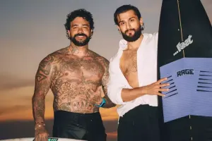 Timati ilə Coninin sörfinq macərası