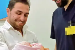 Talıb Tale yeni doğulan qızı ilə