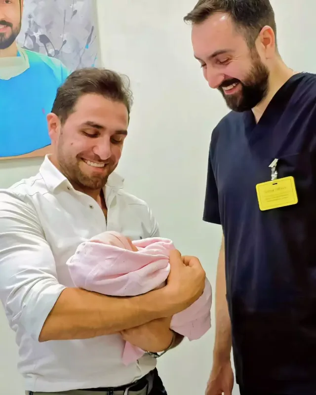 Talıb Tale yeni doğulan qızı ilə