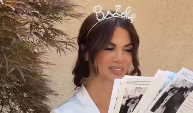 Şəfəqin İtaliyada nişan çəkilişi