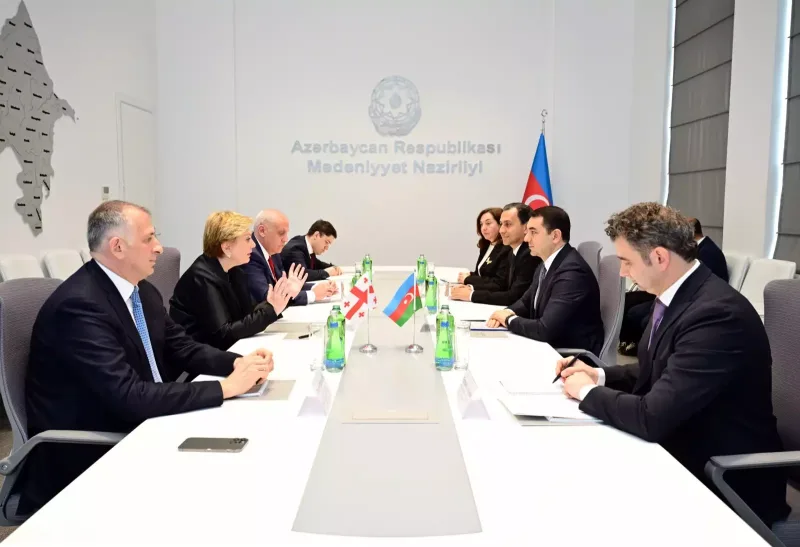 Azərbaycan ilə Gürcüstan arasında mədəniyyət sahəsində əməkdaşlığın perspektivləri müzakirə olunub