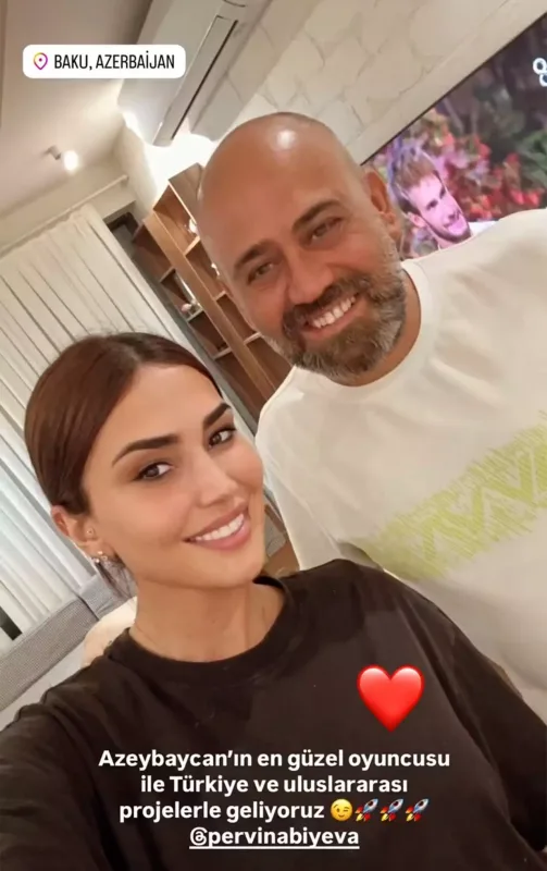 Pərvin Türkiyədə fəaliyyətə başlayır