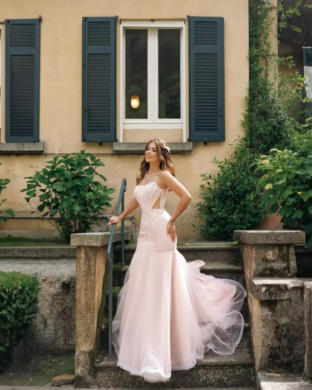 Şəfəqin İtaliyada baş tutan nişanından - Fotolar