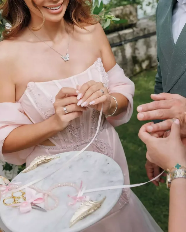 Şəfəqin İtaliyada baş tutan nişanından - Fotolar