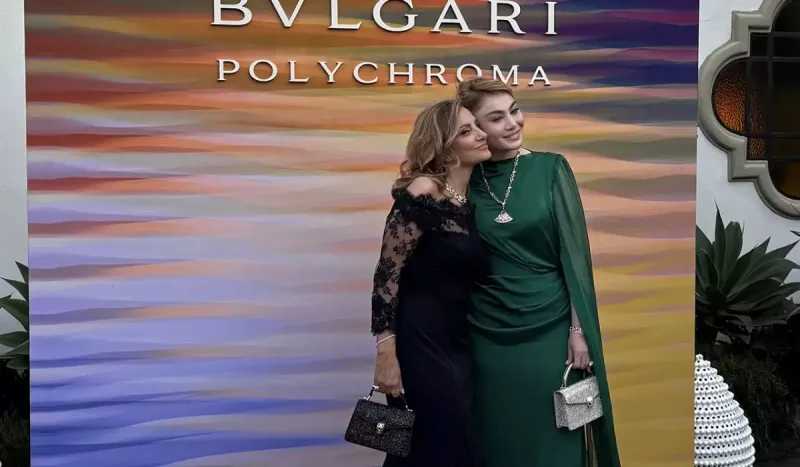 Ruhi Əliyeva “Bvlgari”nin tədbiri üçün İtaliyada
