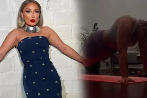 Günayın evdə idmanı - Video