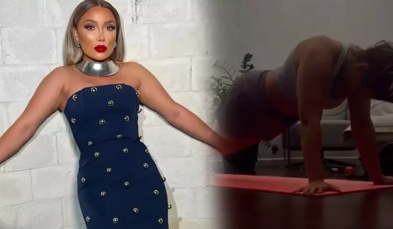 Günayın evdə idmanı - Video