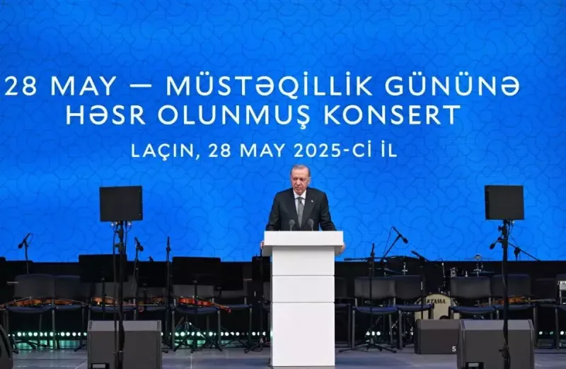 Laçındakı bayram konsertindən - Fotolar