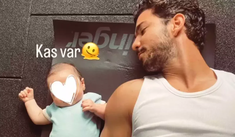 Kaan Yıldırım oğlu ilə