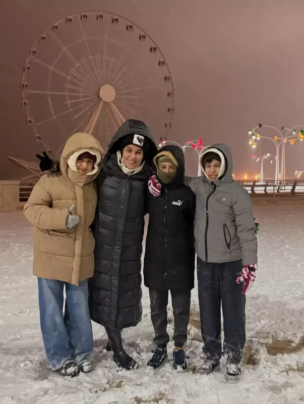 Sevinc övladları ilə...