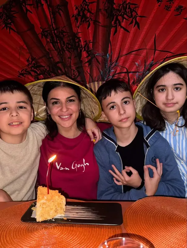 Sevinc övladları ilə...