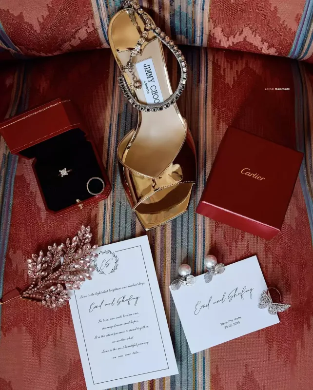 Şəfəq nişan şəkillərini paylaşdı