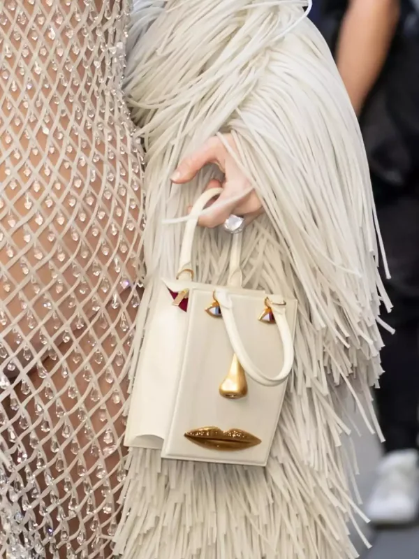 Transparan geyimi diqqət çəkdi