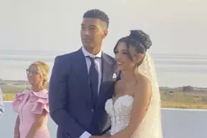 Millimizin futbolçusunun toyu oldu - Fotolar