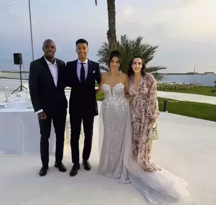 Millimizin futbolçusunun toyu oldu - Fotolar