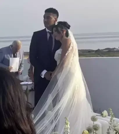 Millimizin futbolçusunun toyu oldu - Fotolar