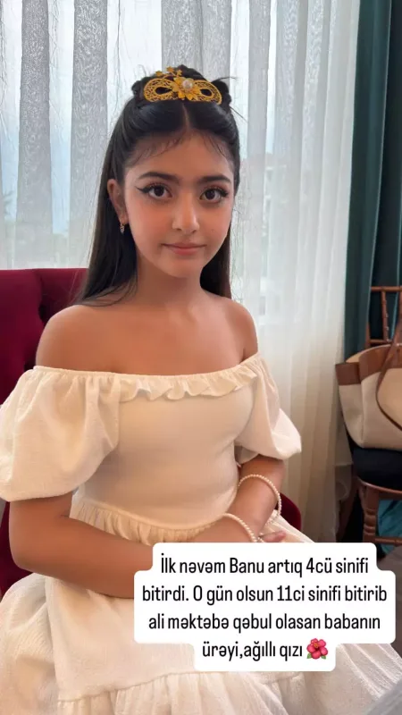 Coşqun Rəhimov nəvəsini paylaşdı