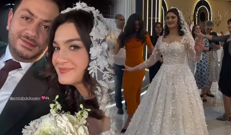 Ləmanla Emilin toyundan görüntülər… - Yenilənib