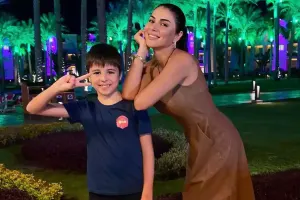 Sevinclə oğlundan əyləncəli ad günü videosu