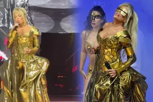 79 yaşlı Ajdanın səhnə tərzi diqqət çəkdi