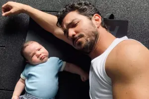 İlk dəfə oğullarını göstərdilər