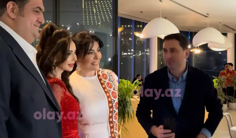 Tədbirdə həyat yoldaşı ilə…