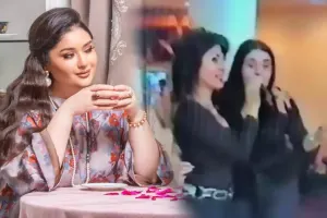 Nərmin Brilliantla arxiv görüntüsünü paylaşdı