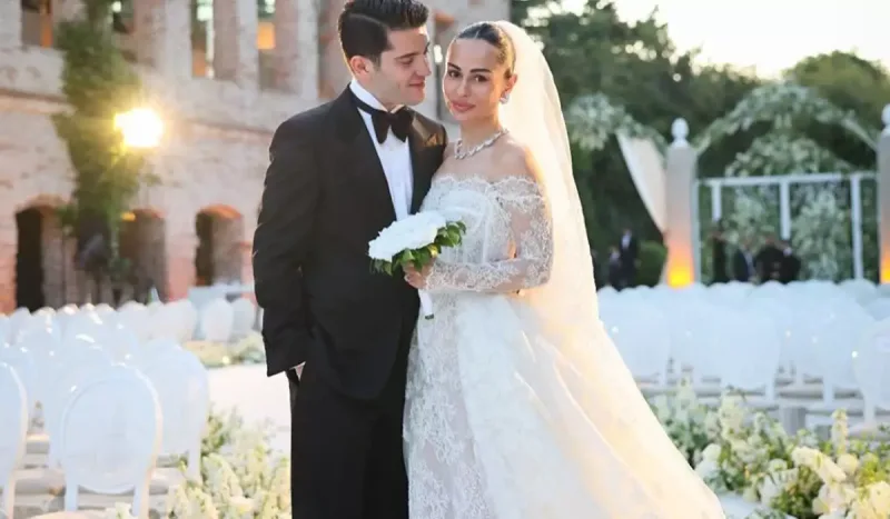 Türk biznesmenin oğlu azərbaycanlı xanımla ailə qurdu