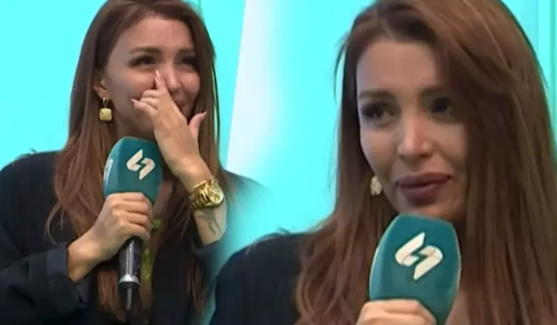 Sevgilisindən ayrıldığı üçün ağladı