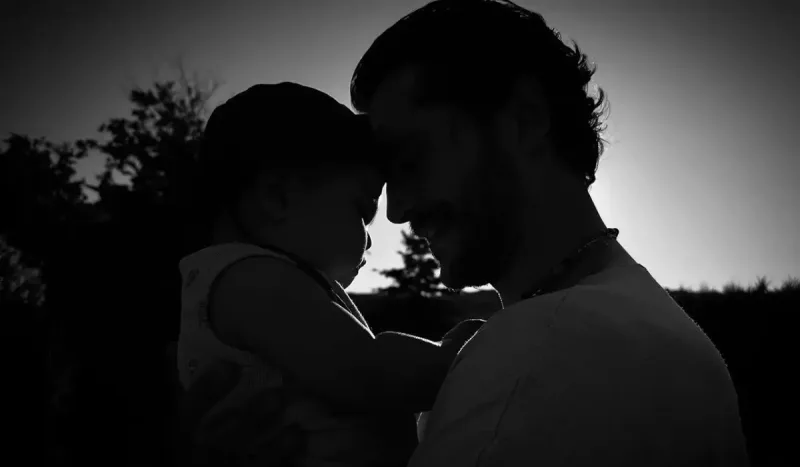 Alperen ilk dəfə oğlu ilə