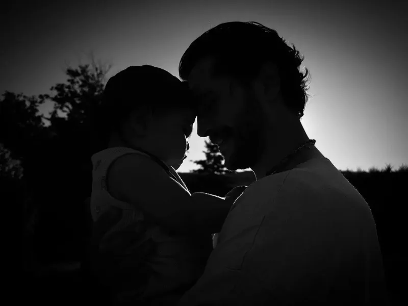 Alperen ilk dəfə oğlu ilə