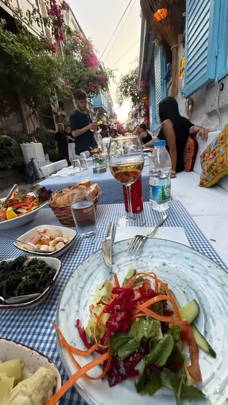 Lətifə Çeşmedə dincəlir...