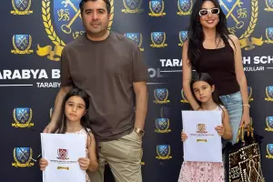 Safura ilə həyat yoldaşının qürurlu günü