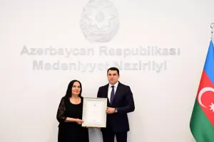 Mədəniyyət Nazirliyində  Ulduz Quliyeva ilə görüş olub